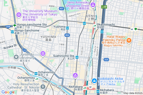 Map of Gallery KIDO Press　東京都千代田区外神田 6-11-14 3331アーツ千代田204