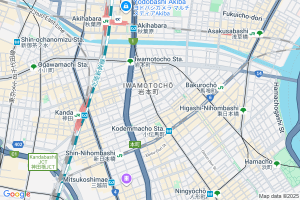 Map of MoonlightGear　東京都千代田区岩本町2-8-10